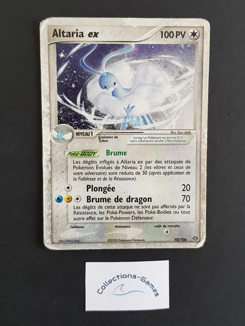 Carte Pokémon Altaria Ex 90/106 - Ultra - Ex Emeraude - FR