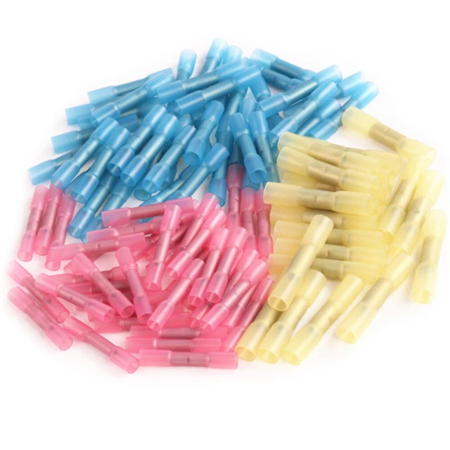 100 Connettori Elettrici Femmina A Crimpare 2,8 Mm - Terminali A Forcella Per Auto, Altoparlanti E Mini Interruttori