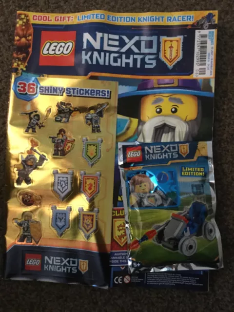 Lego Nexo Knights Magazine Issue 6 limited edition knight racer
