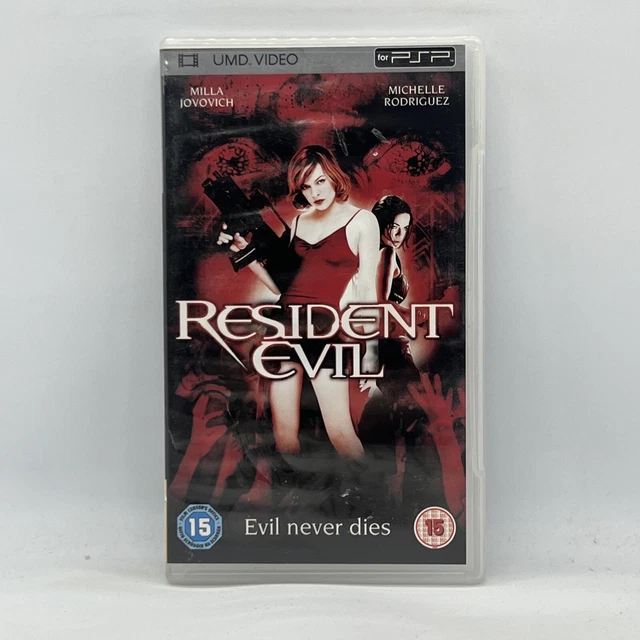 Resident Evil Milla Jovovich Michelle Rodriguez PSP UMD Video Region All