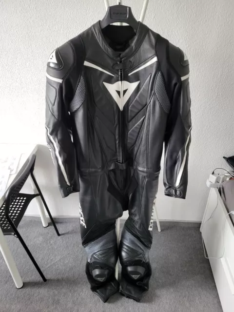 Dainese Laguna Seca D1 2-Teiler Motorrad Lederkombi Gr.56