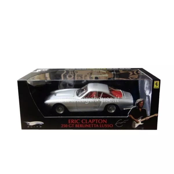Hot Wheels 1/18 Scale diecast T6254 Eric Clapton Ferrari 250 GT Berlinetta Lusso
