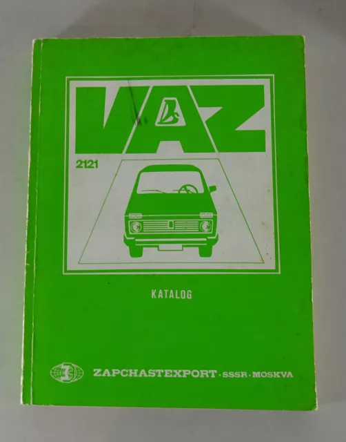 Teilekatalog / Ersatzteilliste Lada Niva VAZ 2121 Stand 1988