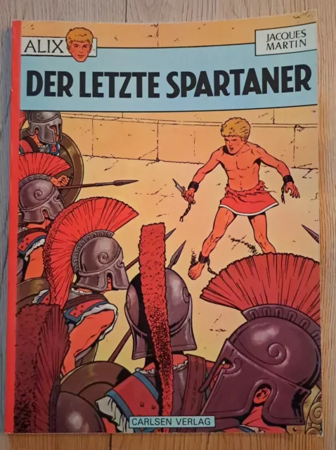 Alix - Der letzte Spartaner / 1. Auflage 1974 / Jacques/Martin / Carlsen