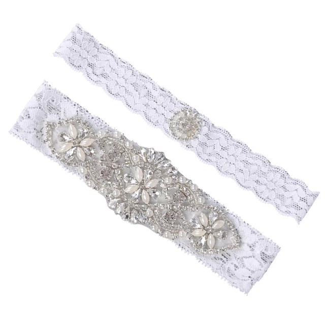 2 pz calze matrimonio sposa cristallo strass collant per donna sposa