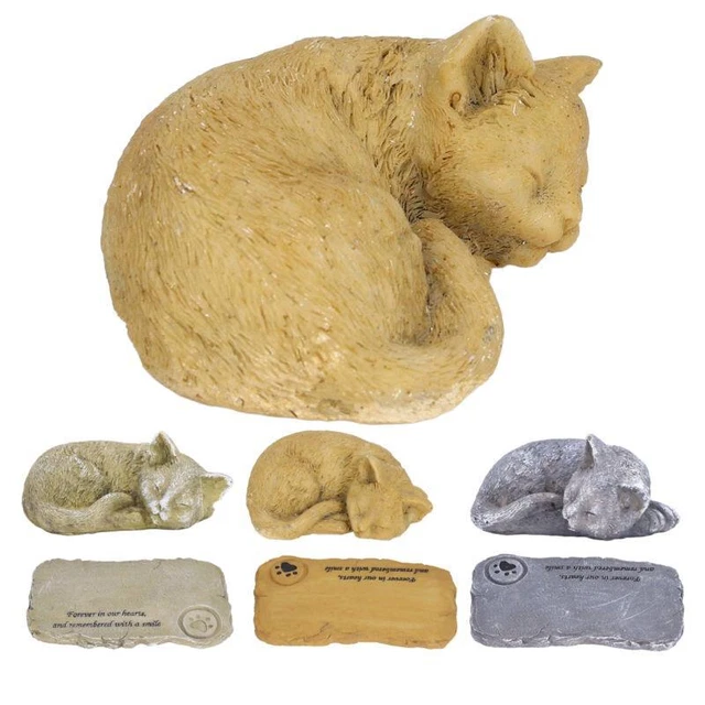 Pet Memorial Stone - Weatherproof Resin Yard Decor - Outdoor Garden Remembrance