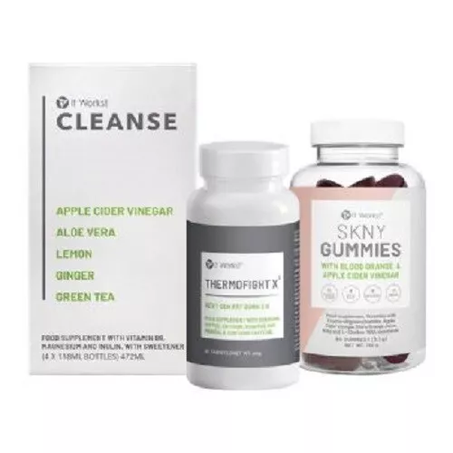 IT WORKS Système Slimming Reset PERTE DE POIDS LOT DE 3 