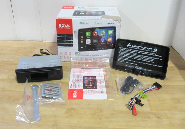 New Open Box Boss BCPA9 MP3 Compatible Digital AM/FM Receiver 9 Inch Touchscreen