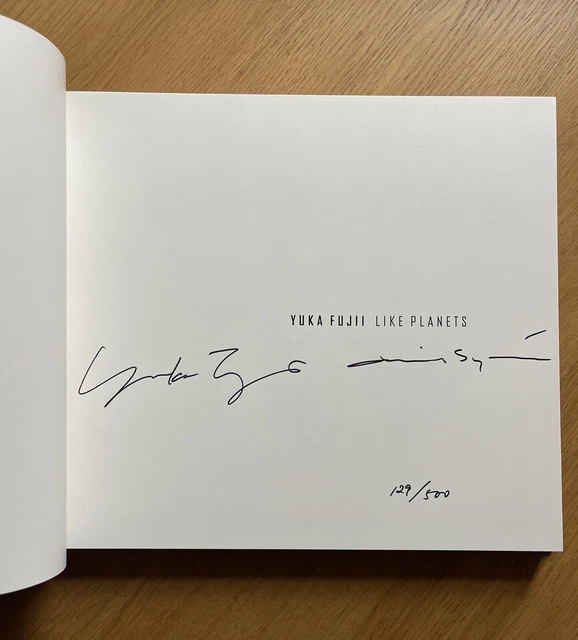 DAVID SYLVIAN シルヴィアン 藤井ユカ 直筆サイン入 限定写真集