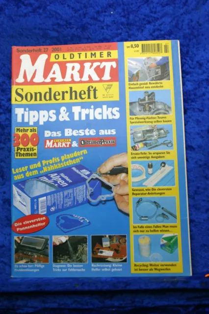 Oldtimer Markt Sonderheft Nr. 27 2001 Tipps & Tricks