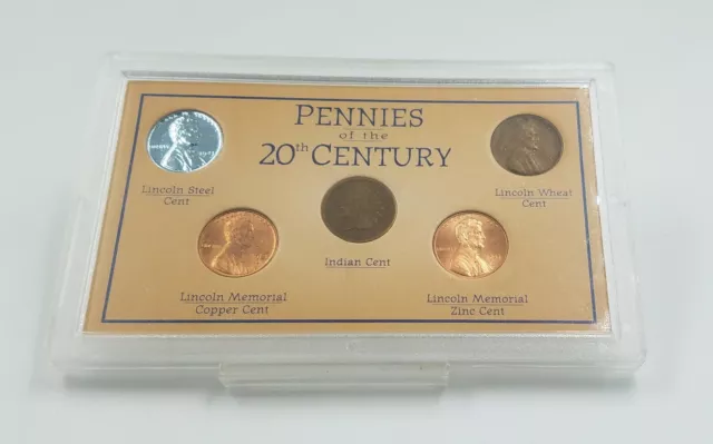 Pennies of the 20th Century | Steel, Indian, Memorial, Wheat, Zinc, Copper