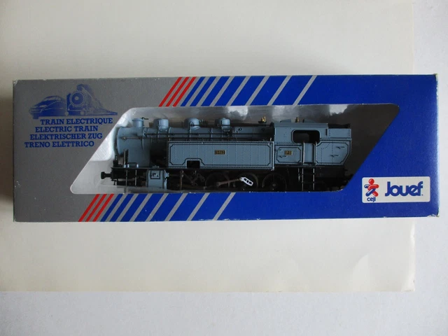 Jouef Ho Ref. 8289 Loco Tender Vapeur 141 Ta - Po 5452 Grise Sncf Paris