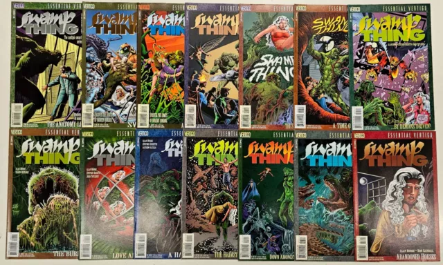 DC Comics Essential Vertigo Swamp Thing 14 Key Issue Lot 1-14 High Grade FN/VF