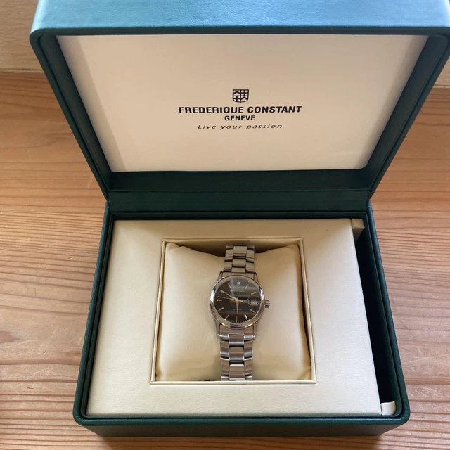 Frederique Constant Orologio Analogico al Quarzo Unisex-Adulto con Cinturino in Pelle FC-206B3S6 Frederique Constant Orologio Analogico al Quarzo Unisex-Adulto con Cinturino in Pelle FC-206B3S6