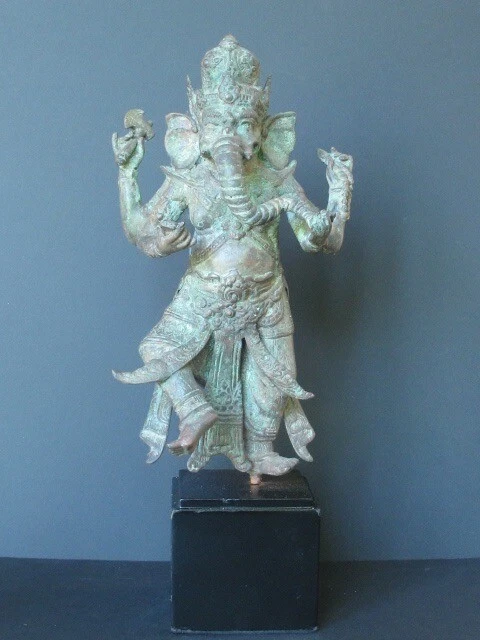 Grande Ganesh Danzante IN Bronzo, Indonesia