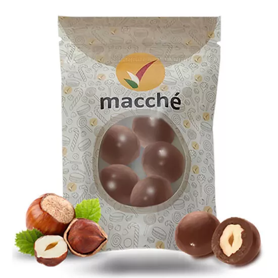 20G. Confetti Dragees Aux Noisettes Enrobées De Chocolat au Lait Macchè'