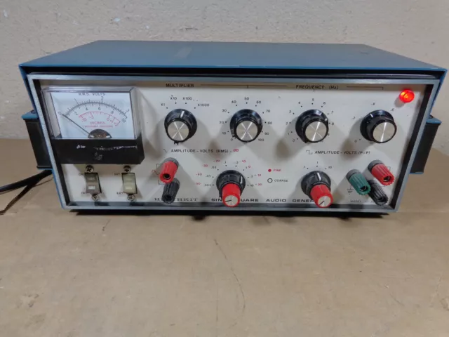 HEATHKIT SINE-SQUARE AUDIO GENERATOR IG-5218- Radio Test equipment  CTOP