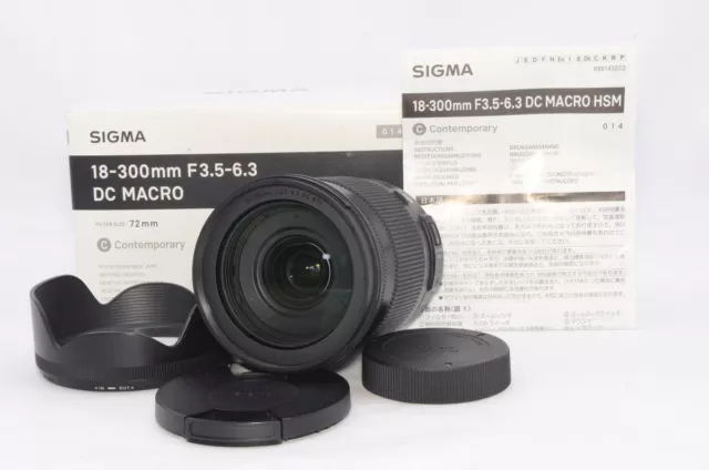 SIGMA 18 300 F3.5 6.3 DC MACRO HSM Contemporary C014 for Pentax 2307153A