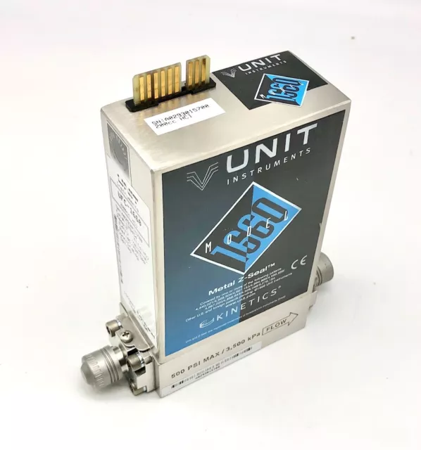UNIT Instruments UFC-1660 Mass Flow Controller 200CC HC1 500PSI NOS FREE SHIP!
