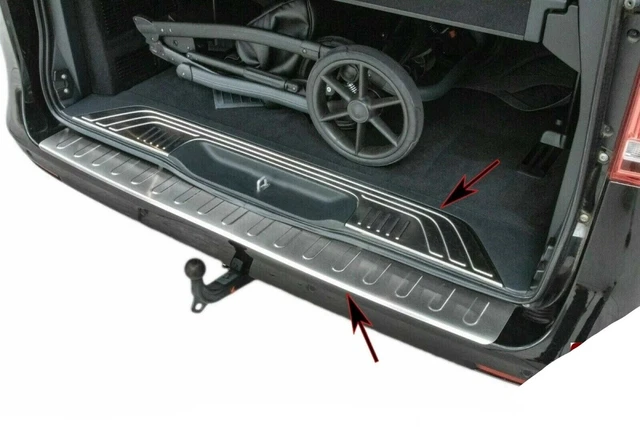 TFS Stainless Steel Load Edge Protector For Mercedes Vito / V-Class W447 (2014+) – Matte Black
