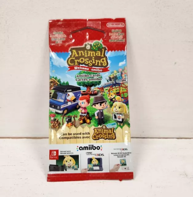 Animal Crossing New Leaf Amiibo Cards Pack New & Sealed