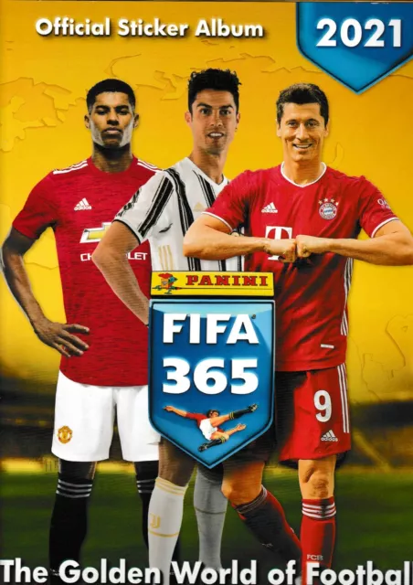 PANINI FOOTBALL LOT DE 10 IMAGES FIFA 365 2021 pour 2 euros