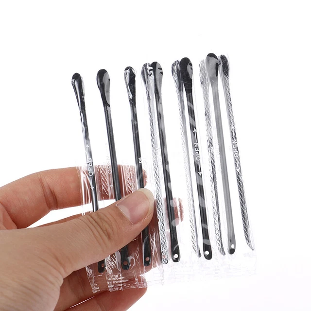 50pcs Acne Cotton Swab Earswab Pick Blackhead Squeeze Makeup Cotton Swab St*tz 6
