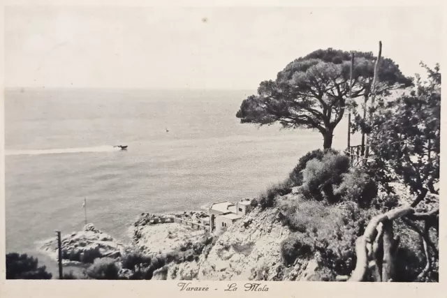 Cartolina - Varazze - La Mola - 1936