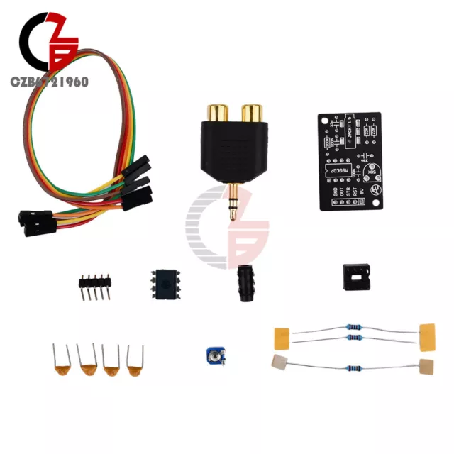 MSGEQ7 Audio Processing Graphic Equalization Filter Signal Analysis Module Kit