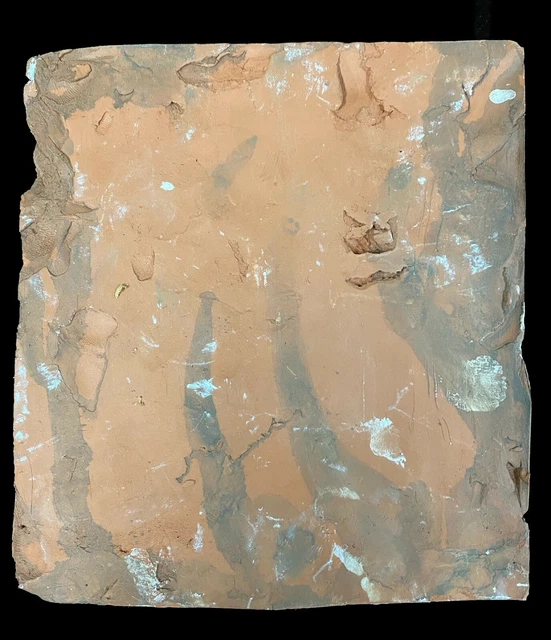 Importante terracota catalana de mediados del siglo XIX. Ángeles de la guarda. 2