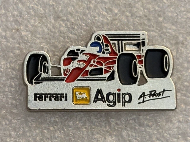 PIN'S VOITURE F1 #27 Ferrari signé Alain Prost Formule 1 one Agip pin car pins EUR 12,99 - FR PIN'S VOITURE F1 #27 Ferrari signé Alain Prost Formule 1 one Agip pin car pins EUR 12,99 - FR