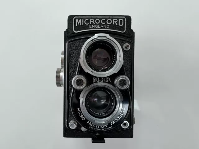 MPP Microcord TLR Camera, with 77.5mm f/3.5 Lens, & Case