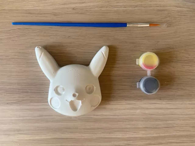 Kit Manualidades niños | Figuras de yeso | Pintura | Entretenimiento | Pikachu