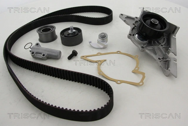 Pompa acqua Triscan + set cinghie dentate 8647 290508 per Audi Skoda VW A6 A4 C5 B5 1