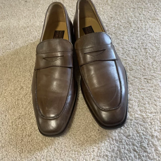 NEW MENS MERCANTI FIORENTINI Perforated Penny Loafer 7923 sz 12 Ret. 295 87.20 PicClick