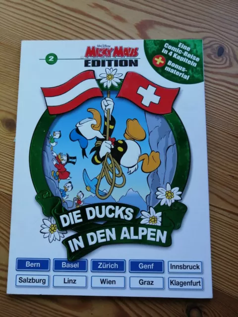 Micky Maus Edition Bd 2 - die Ducks in den Alpen, Ehapa 2014