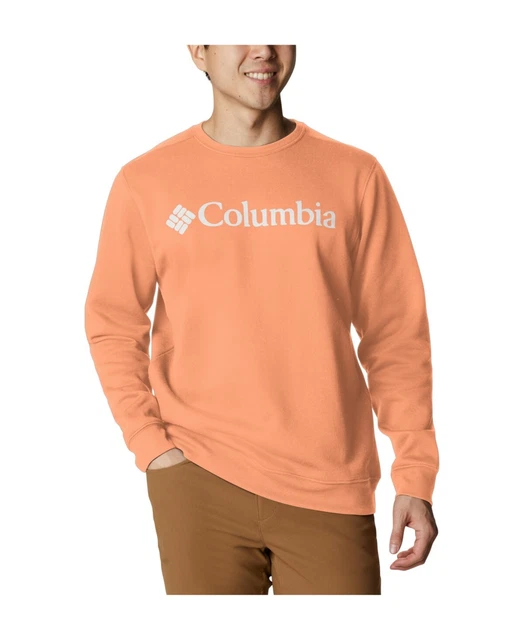 Columbia Columbia Mens Trek Crew Sweat Nectar XXL ORANGE Size XXLRG S/S