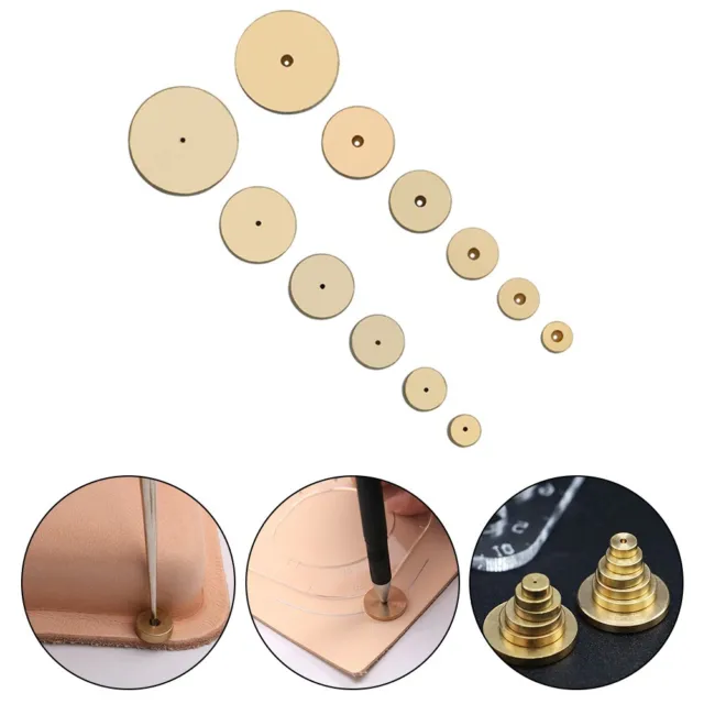 Enhance Your Leather Craft Projects with Round Line Marking Tools 6PCS Set
