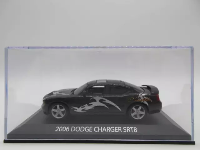 1/43 Cargador Norev Dodge Srt8 2006 Coche Diecast Negro