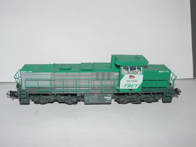 Ls Models 11004 Set Grand Confort Etendard Locomotive BB 7233 SNCF + A4Dtux + A8tu, livrée origine, sud-ouest