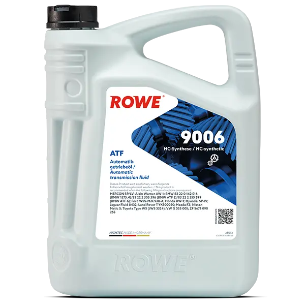 ROWE HIGHTEC ATF 9006 Automatikgetriebeöl 5 Liter für Stufen-Automatikgetriebe