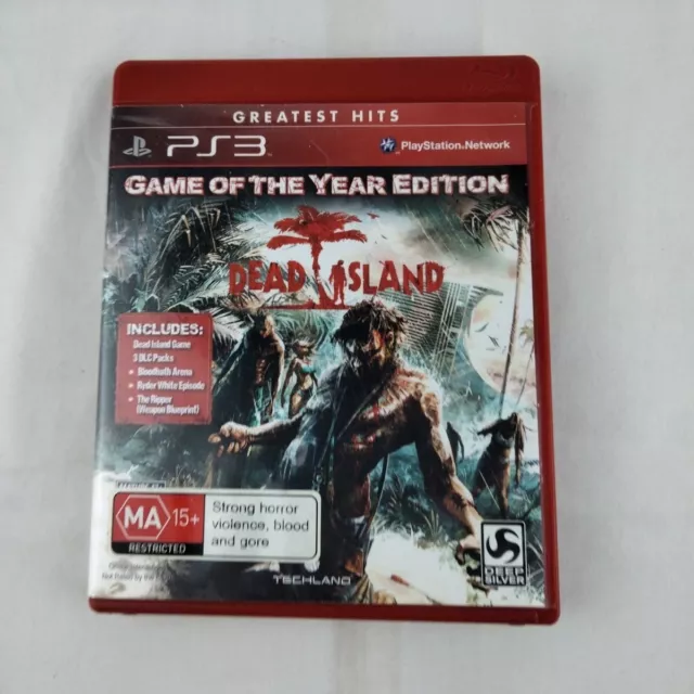 Dead Island Sony PlayStation 3 PS3 Game With  Manual- Game Of The Year Edition