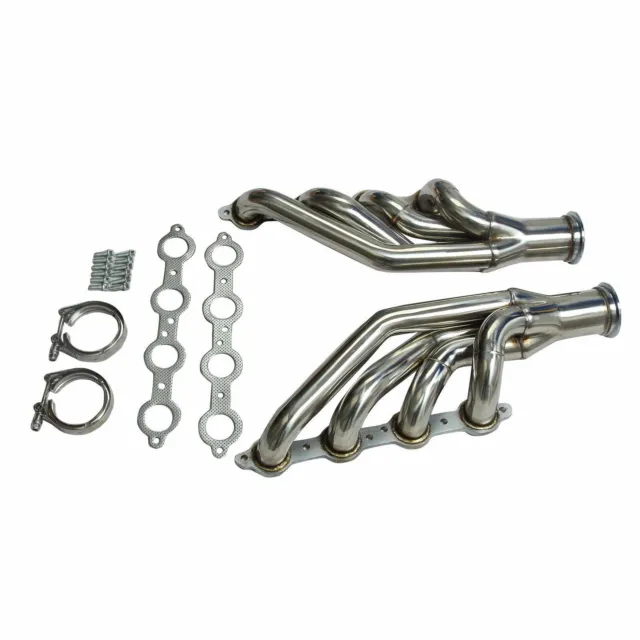 For 1997-14 Chevy Small Block V8 Ls1/ls2/ls3/ls6 Turbo Stainless Manifold Header