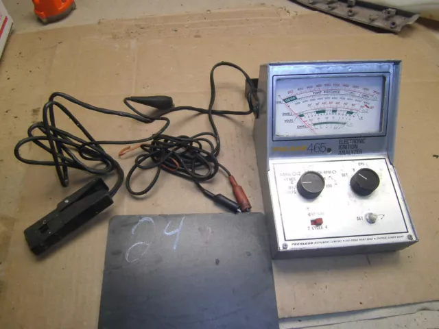 Pulsar 465 Electronic Ignition Analyzer Vintage Hot Rat Rod Camaro Nova Malibu !