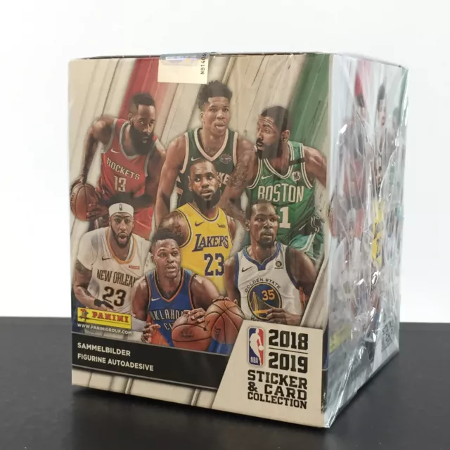 NBA 2018 2019 Panini Stickers Box (50 Packs) Europe / Luka Doncic #428 ??? 18-19