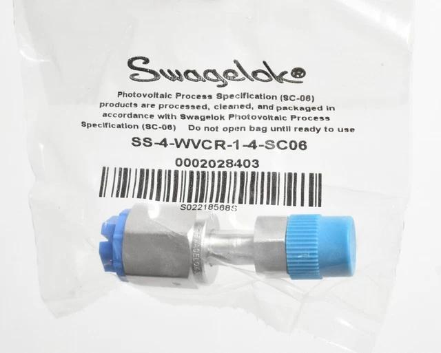 SS 8 WVCO 7 8 | Swagelok VCO O Ring Face Seal Fitting, 1/2" Female - Foto 5
