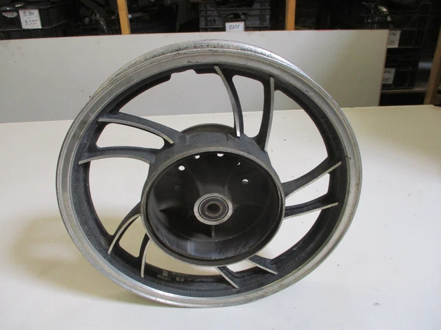 Jante Arrière Yamaha DT 50 / YZ / TY / RD - 1,60x14 Pouces - À Rayons Avec Tambour - Occasion Fonctionnelle