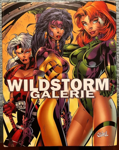 Rare WILDSTORM Galerie (Gallery) French Ed. Hardcover SIGNED by Travis Charest!