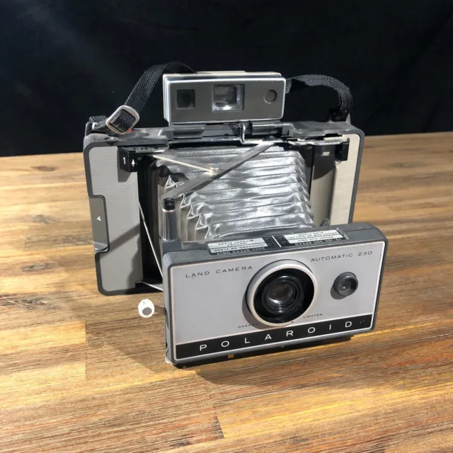 Lomografía instantánea automática vintage para cámara terrestre Polaroid 230 -C12