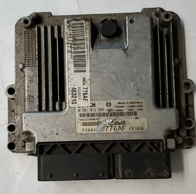 68057096AD | 2011 JEEP WRANGLER 3.8L ECM ENGINE COMPUTER PCM ECU Programmed Plugplay 05150583ac 68057096AD | 2011 JEEP WRANGLER 3.8L ECM ENGINE COMPUTER PCM ECU Programmed Plugplay 05150583ac